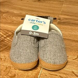 NWT Carter’s 0-3 mo. slip-ons